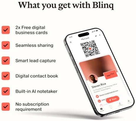 Blinq NFC Digital Business Card - Wristband - Tap to Share (Olive)