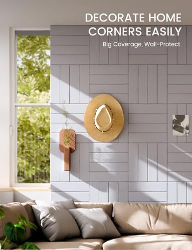 Fluxynara Felt Bulletin Board & Cork Board Alternative, Soft Gray