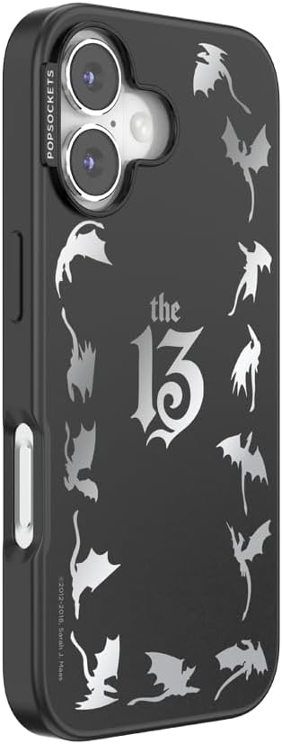 PopSockets iPhone 17 Phone Case with MagSafe, Wireless Charging Compatible, Dragon - The 13