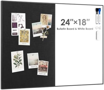 ARCOBIS Cork Board White Board Combo