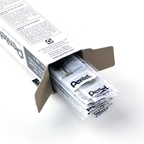 Pentel Refill Ink - For BK91 RSVP Ballpoint Pen, Medium Line, Black Ink, 12 Pack (BKL10-A)
