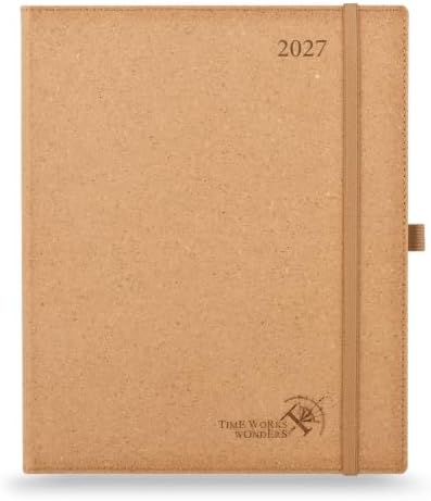 POPRUN 2027 Planner Weekly and Monthly,8.5" x 10.5" Recycled Paper Calendar