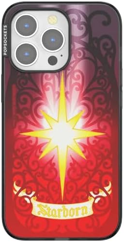 PopSockets iPhone 13 Pro Phone Case with MagSafe, Wireless Charging Compatible - Mirror Starborn