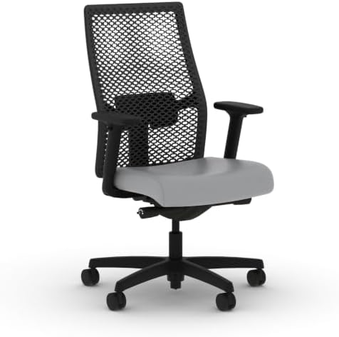 HON Ignition 2.0 ReActiv Ergonomic Office Chair, Lumbar Support, Graphite