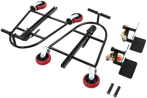 Manual Furniture Move Tool, 1300lbs Split Design Heavy Duty Moving Tool Set Refrigerator Handling Equipment for Moving Offices (Black)