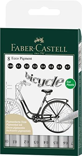 Faber-Castell FC166008 Ecco Pigment Wallet (Pack of 8)