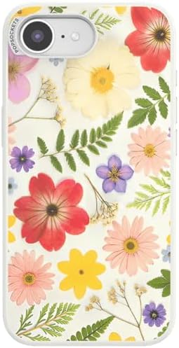 PopSockets iPhone 16/17E Phone Case with MagSafe- Wild Blooms | Magnetic, Wireless Charging, Camera & Drop Protection, Western, Boho, Aesthetic, Flower, Floral