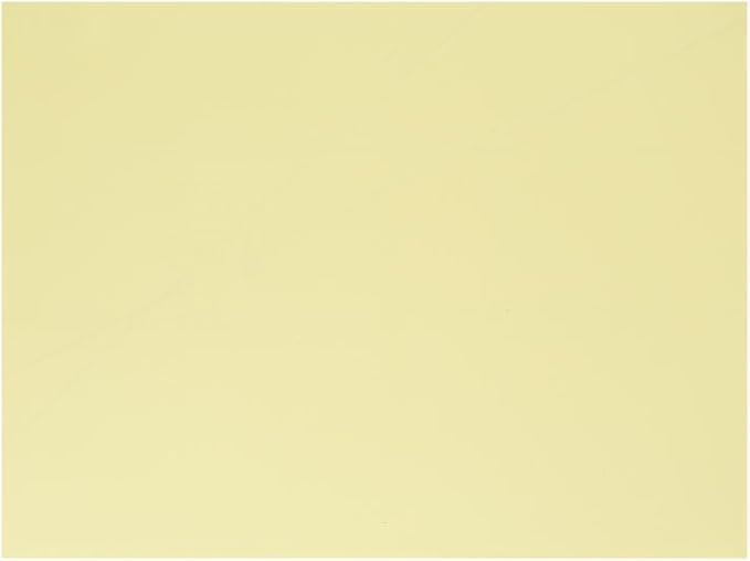 Blumberg's Top Bound Legal and Report Covers for Legal and Business Documents (8-1/2 x 12-1/2, 500 per Box, Canary, Antique Manuscript, No Panel, Plain) Use for Letter Size Documents