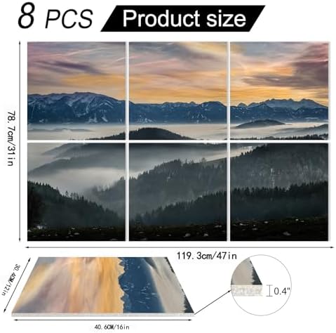 YPY Acoustic Panels, Soundproof Wall Panels, Sound Absorbing Wall Art