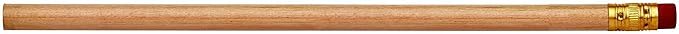 Pencil Guy Blank Round Pencils Natural 1000 to a box : Not Sharpened