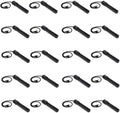 Amazon Basics 6-Outlet Surge Protector Power Strip with 200J Protection, Circuit Breaker, 2ft Extension Cord, Black, 20-Pack