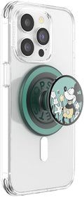 PopSockets Phone Grip for MagSafe, Magnetic Holder- Tonal Flower | Removable, For Kindle / Android / iPhone, With Magnet, Disney, Mickey Mouse, Minnie, Enamel, Designs