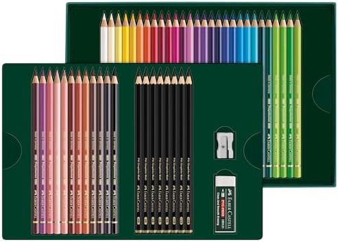 Faber-Castell Polychromos & Pitt Graphite Matte Sketch Gift Set