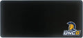 University of North Carolina at Greensboro Classic Cloth Desk Mat, Durable Office Supplies, Non-Slip Base, Responsive Desk Pad with Smooth Cloth Surface, Black