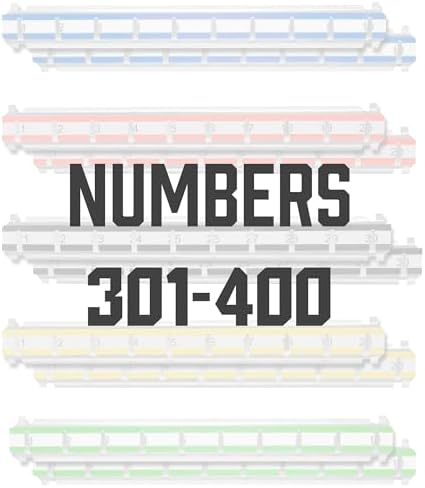Barska Labeled Key Shelves with 301-400 Numbered Hooks for Key Cabinets