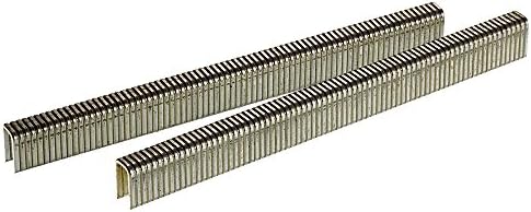 SENCO Collated Medium Wire Staples, Galvanized, 18 GA (L06BAB) 10,000 Box