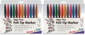 Pentel Felt Tip Sign Pen, Set of 12 Assorted Colors (S520-12) (Pack of 2)