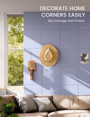 Fluxynara Felt Bulletin Board & Cork Board Alternative, Soft Periwinkle