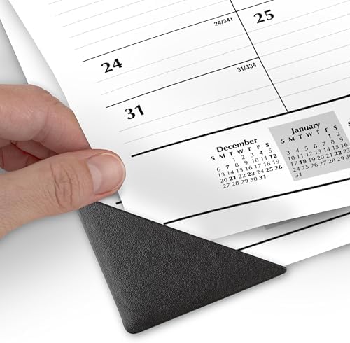 AT-A-GLANCE 2027 Desk Pad Calendar, Monthly Desk Wall Planner, 21.75" x 17", Ruled Blocks, 3 Pack (AZSK240027), White