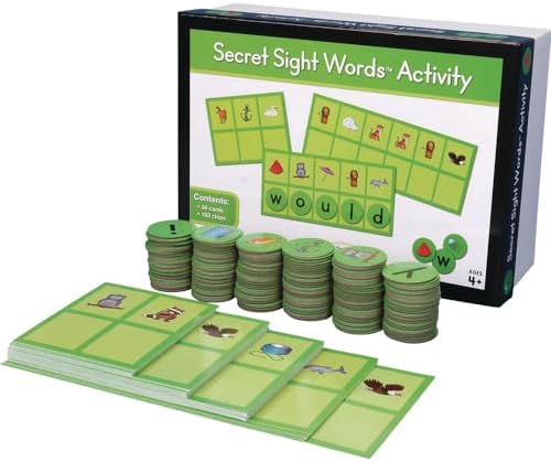 Really Good Stuff Secret Sight Words Activity