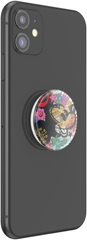 PopSockets Adhesive Phone Grip, Holder- Mickey Be Kind | Secure Comfortable Hold, Anti-Drop, Kickstand, Disney, Mickey Mouse, Minnie, Fun, Cool, Unique