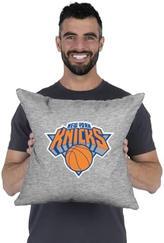 Northwest NBA New York Knicks, Primary, Sweatshirt Pillow, 16 Inches