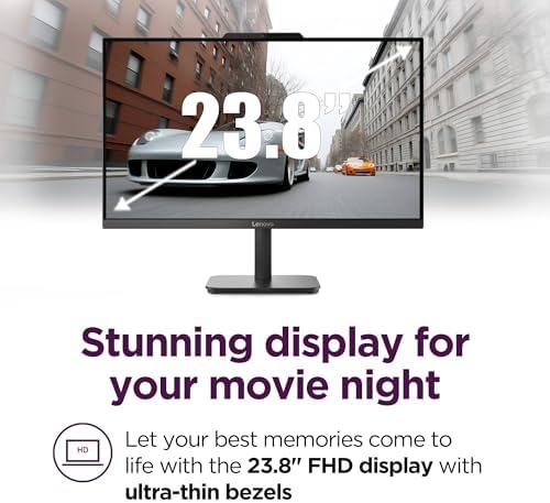 Lenovo IdeaCentre All-in-One Desktop Computer, 8GB RAM 512GB SSD