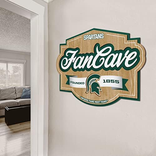 YouTheFan NCAA Officially-licensed FanCave 3D wall art - ready-to-hang, 3D multi-layered construction - floating wall mount design - Perfect fan gift