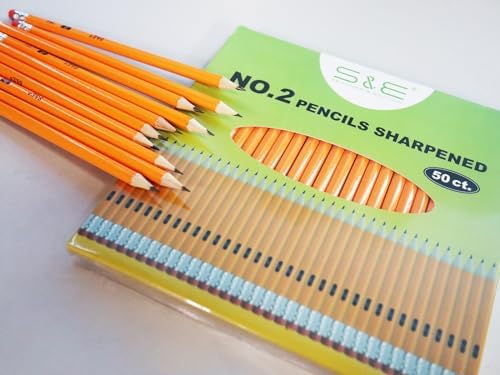 S & E TEACHER'S EDITION Wooden Pencils, 50Pcs