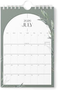 Karto Small Wall Calendar 2026-2027 6x9 in - Boho Greenery