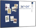 ARCOBIS Cork Board White Board Combo for Wall