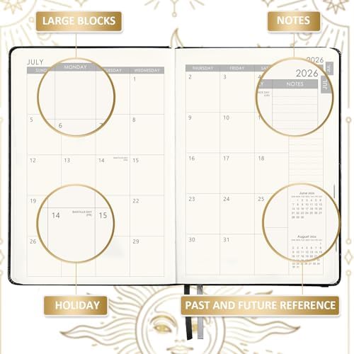 Planner 2026-2027, Academic Planner 2026-2027, 5.75" x 8.25"
