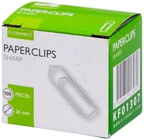 Q-Connect Paperclips No Tear 26 mm (Pack of 1000) KF01307Q