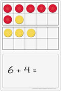 Really Good Stuff Ten-Frame Magnetic Dry-Erase Board Kit