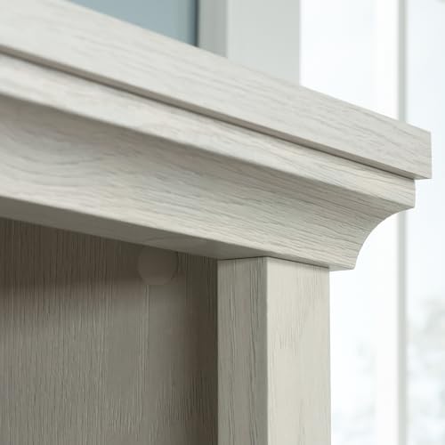 Sauder 5 Tier Book Shelf Wooden Bookcase Multipurpose Bookshelf for Home Office, Living Room, in Glacier Oak