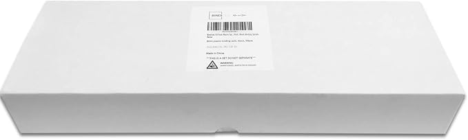 Binditek 50 Pack Plastic Spiral Binding Coils, 10mm(3/8"), 75 Sheet Capacity, 4:1 Pitch, Black, 48Loops, for Letter Size, for Students and Coworkers | Coil Binding Spines, 3/8", 75 Sheet Capacity, 48 Loops, for Letter-Size Reports, Presentations, Schoo...
