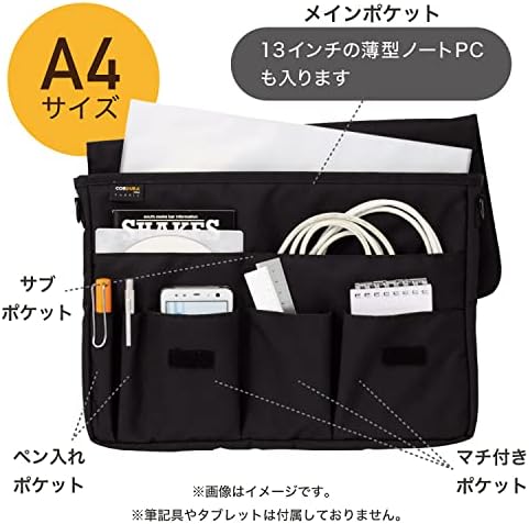 LIHIT LAB Carrying Pouch (Laptop Sleeve), 9.4 x 13.4 Inches, Navy (A7577-11)