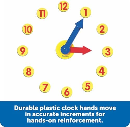 Learning Resources Magnetic Time Activity Set