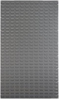 Akro-Mils 30161 Heavy Duty Wall Mount Garage Storage Steel Louvered Panel | Wall Storage Bin Hanging Organizer System for AkroBins, 36-Inch W x 61-Inch H, Grey, Single