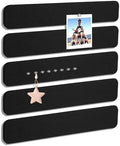 5 Pack Felt Bulletin Board Strips, 13x2 Inch Pin Board, Cork Boards