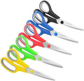 Scissors for Office, Taotree 8"Scissors All Purpose Bulk Set of 5-Pack