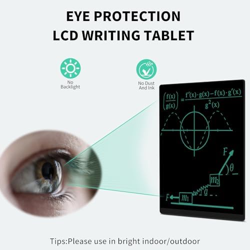LCD Writing Tablet for Adult: Double-Sided 9.5&8in