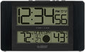 La Crosse Technology Atomic Digital Wall/Table Clock, 11.1" x 6.5" (513-1417BS)