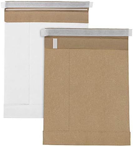 Top Pack Supply Self-Seal Padded Mailers, #7, 14 1/4" x 20", Kraft (Pack of 50)