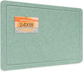 Felt Bulletin Board 24x18 inches, Decorative Pin Board for Home & Office