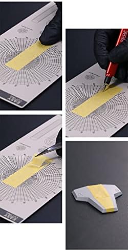 DSPIAE Masking Tape Cutting Mat Double Sided Design Model Building Tools Cutting Plate - Polygonal