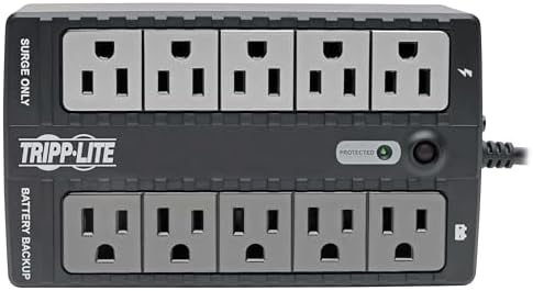 Eaton Tripp Lite INTERNET550U 550VA UPS 300W Battery Backup Surge Protector