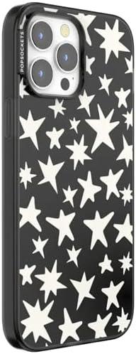 PopSockets iPhone 16 Plus Phone Case with MagSafe- Starstruck | Magnetic, Wireless Charging, Camera & Drop Protection, Electronic Accessories, For iPad/Kindle/iPhone/Android