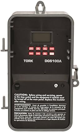 NSI DGS100A Series DGS Signaling and Duty Cycle 7 Day Time Switch with 1 Channel, 120-277 VAC 50/60 Hz Input Supply, DPDT Output Contact