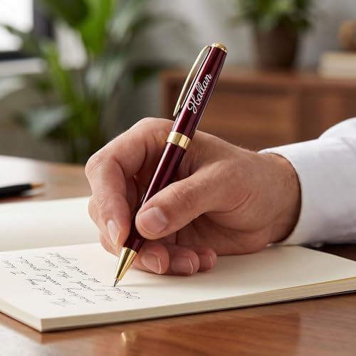 Personalized Office Gift Pens Writing Set - Custom Your Name or Message